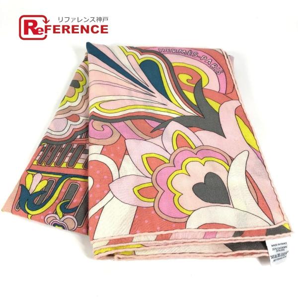 HERMES エルメス カレジェアン 140 カレジェアン140 ショール ストール 大判  Fau...