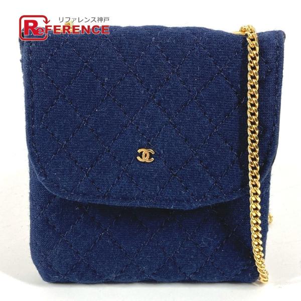 CHANEL シャネル ロゴ CC ココマーク キルティング マトラッセ チェーン ショルダーバッグ...