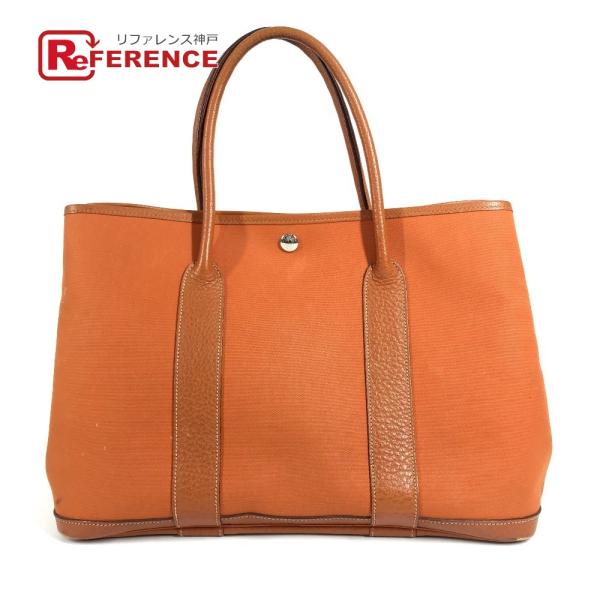HERMES エルメス ガーデンパーティ36 PM  ハンドバッグ ショルダーバッグ 肩掛け トート...