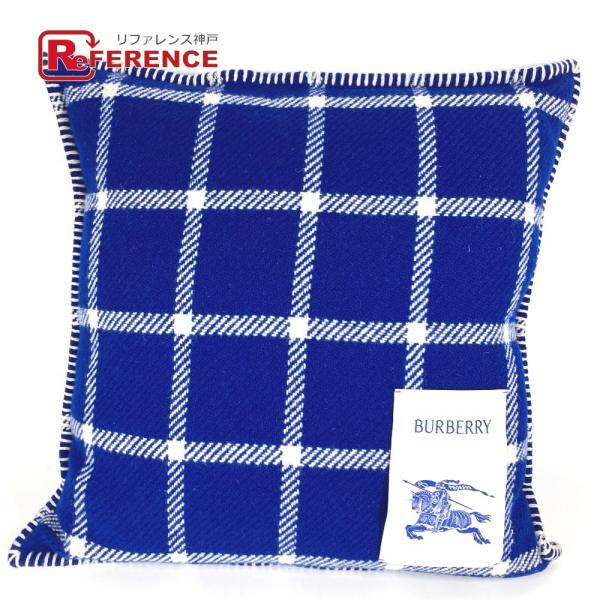 未使用 BURBERRY バーバリー 8073743 チェック 新タグ ピロー 枕 インテリア クッ...