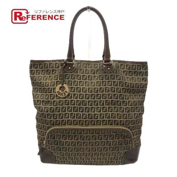 FENDI フェンディ ズッキーノ カバン トートバッグ ハンドバッグ 肩掛け ショルダーバッグ ベ...