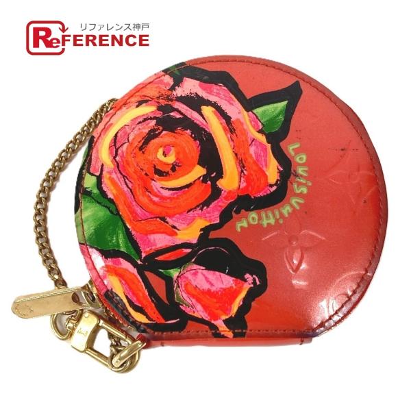 LOUIS VUITTON ルイヴィトン  M93691  ポルト モネ シャポー モノグラムローズ...