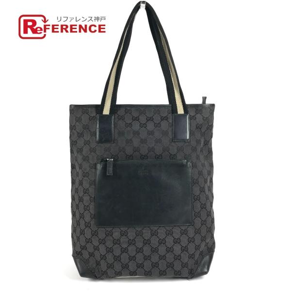 GUCCI グッチ 019 0401 ロゴ カバン トートバッグ 肩掛け ばけつ型 バケツ型 GG ...