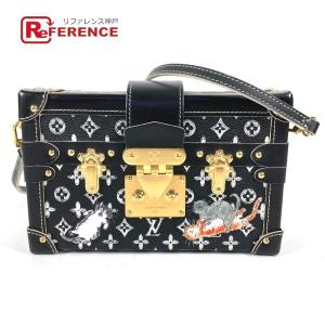 美品 LOUIS VUITTON ルイヴィトン M44437 プティットマル クラッチバッグ モノグラム キャットグラム 猫 ショルダーバッグ 【中古】