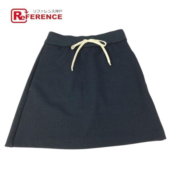 GUCCI グッチ 655183 GG ロゴ ジャガード スカート アパレル ボトムス ミニスカート...