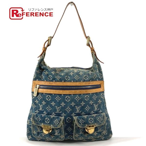 LOUIS VUITTON ルイヴィトン M95048  バギーGM   カバン モノグラムデニム ...