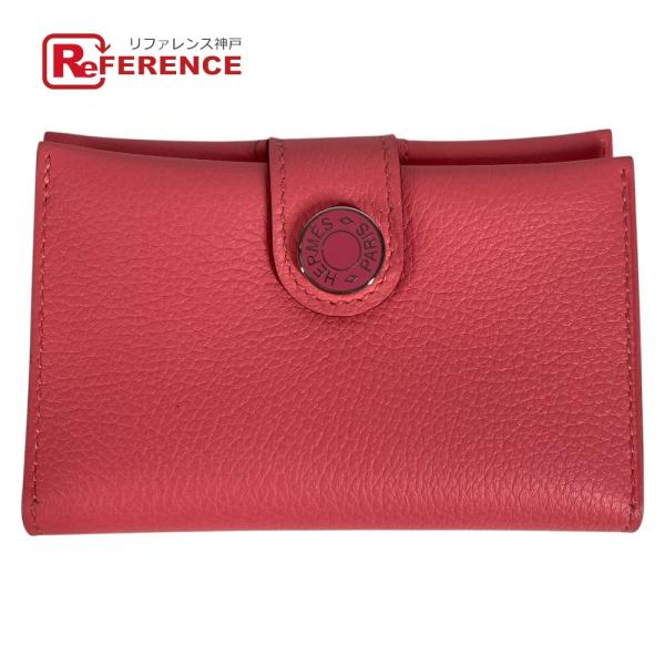 美品 HERMES エルメス RMS R.M.S 名刺入れ 革小物 パスケース 2つ折り カードケー...