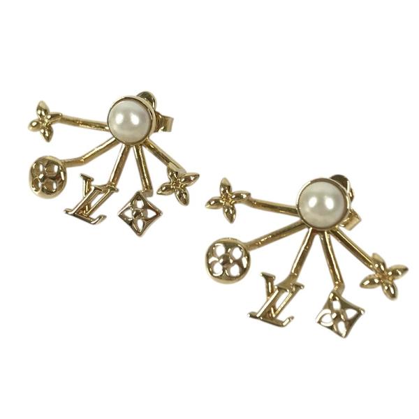 美品 LOUIS VUITTON ルイヴィトン M00601 ピアス クルーザー パール アクセサリ...