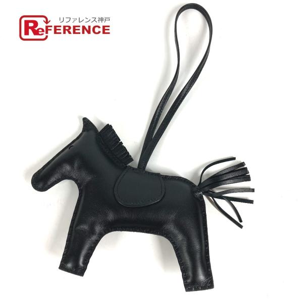 美品 HERMES エルメス ロデオGM バッグチャーム アクセサリー キーホルダー 馬 シュバル ...
