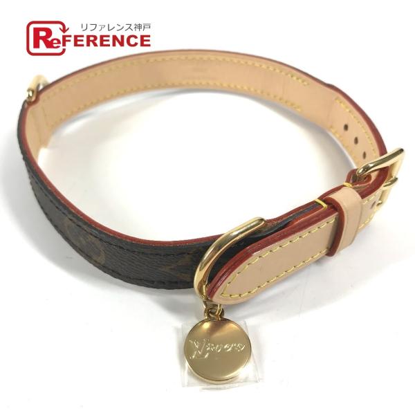 未使用 LOUIS VUITTON ルイヴィトン GI1214 ドッグ カラー MM 犬用首輪 ペッ...