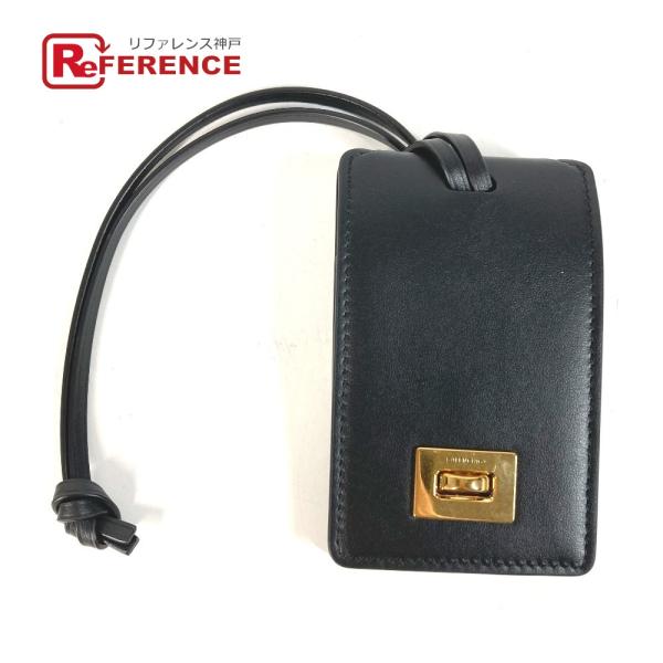 美品 BALENCIAGA バレンシアガ 8196402 ロデオ ラゲージタグ キーホルダー チャー...