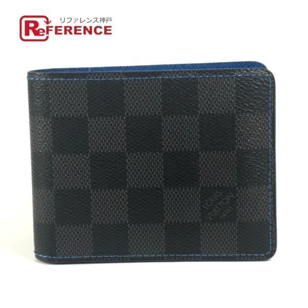 美品 LOUIS VUITTON ルイヴィトン N64033 ポルトフォイユ・スレンダー コンパクト...