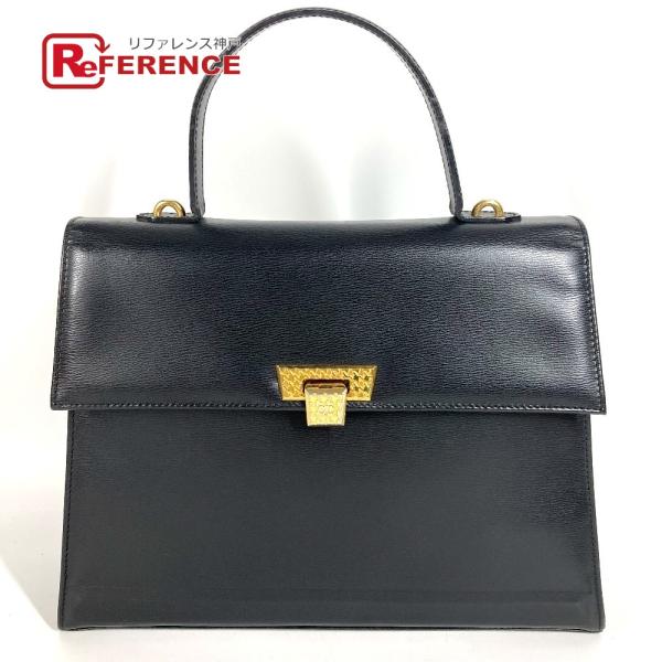 Dior ディオール CDロゴ ツイードロゴ カバン フラップ ヴィンテージ ハンドバッグ ブラック...