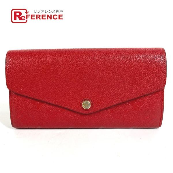 LOUIS VUITTON ルイヴィトン M61181 ポルトフォイユ サラ ロングウォレット フラ...