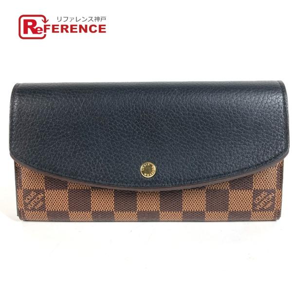 LOUIS VUITTON ルイヴィトン  N61261 ポルトフォイユノルマンディ  ロングウォレ...