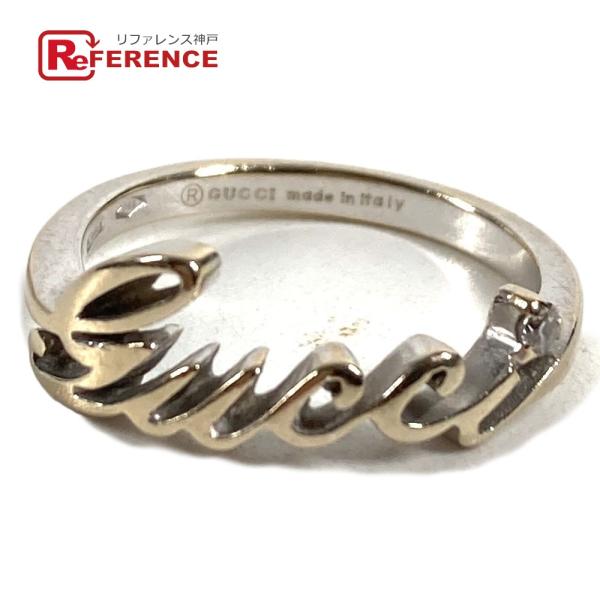 GUCCI グッチ ロゴ 1PD ダイヤ ダイヤモンド アクセサリー ジュエリー K18 金 18K...