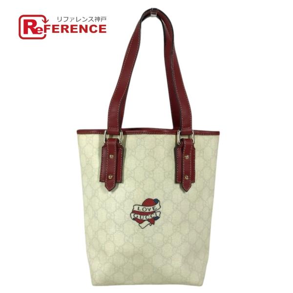 GUCCI グッチ 240018 ロゴ GGスプリーム 肩掛け トートバッグ カバン バケツ ばけつ...
