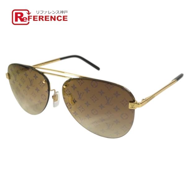 美品 LOUIS VUITTON ルイヴィトン Z1020E  クロックワイズ サングラス 眼鏡 メ...
