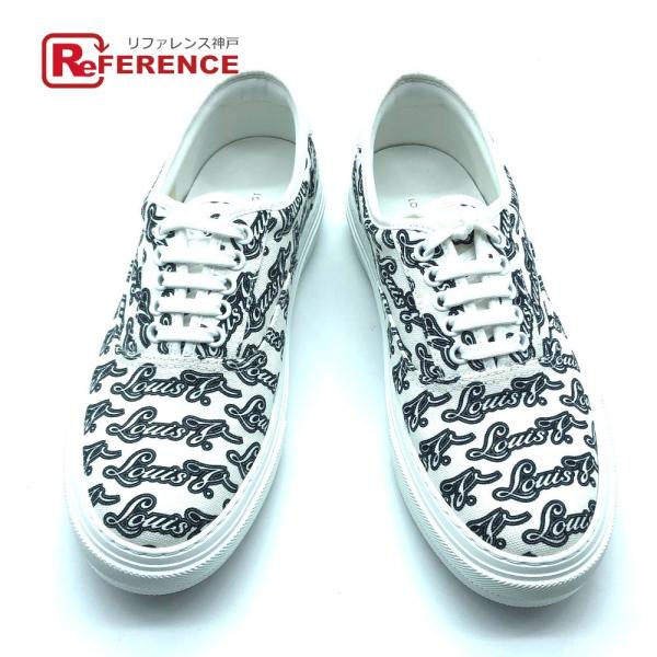 未使用 LOUIS VUITTON ルイヴィトン トロカデロ ライン 靴 シューズ 総柄 ロゴ スニ...