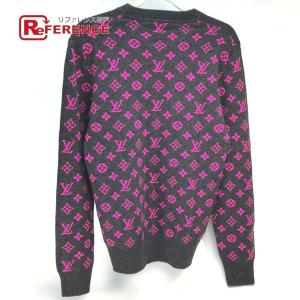 LOUIS VUITTON ルイヴィトン ハーフ＆ハーフ モノグラムクルーネック