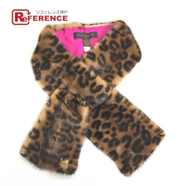 LOUIS VUITTON ルイヴィトン M72245 エシャルプ ヴィゾン ファーティペット マフ...