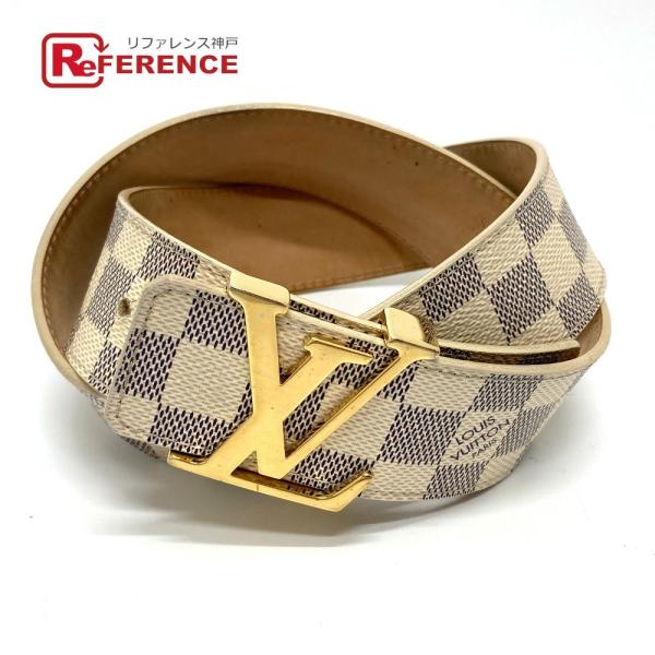 LOUIS VUITTON ルイヴィトン M9609 LV サンチュール イニシアル ピン式バックル...