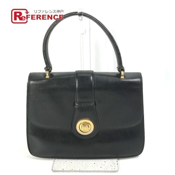 GUCCI グッチ カバン オールドグッチ ハンドバッグ ブラック レディース【中古】