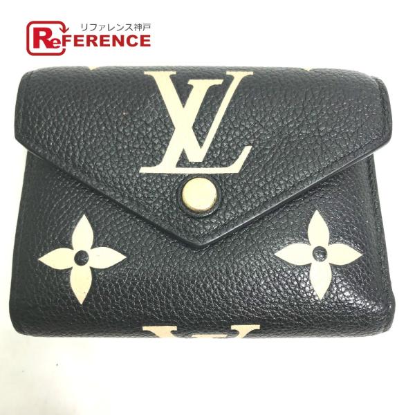 LOUIS VUITTON ルイヴィトン M80968 ポルトフォイユ ヴィクトリーヌ コンパクト ...