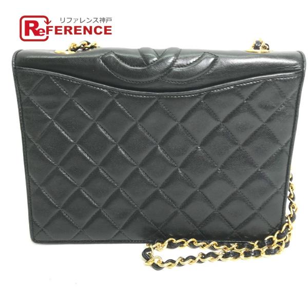 CHANEL シャネル マトラッセ キルティング シングル チェーン 斜め掛け  ココマーク CC ...