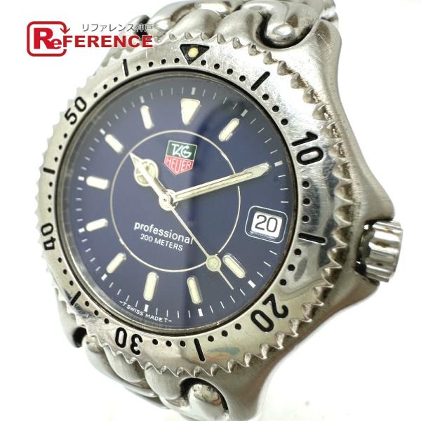 TAG HEUER タグホイヤー WG111A プロフェッショナル200 クォーツ デイト セル 腕...