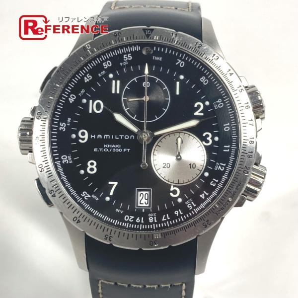 HAMILTON ハミルトン H776120 カーキ ETO クロノグラフ クォーツデイト ウォッチ...