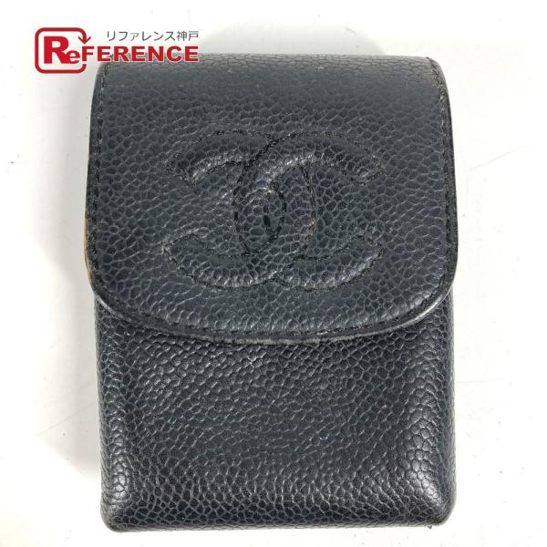 CHANEL シャネル A13511  CC ココマーク ロゴ タバコケース ポーチ 小物入れ シガ...