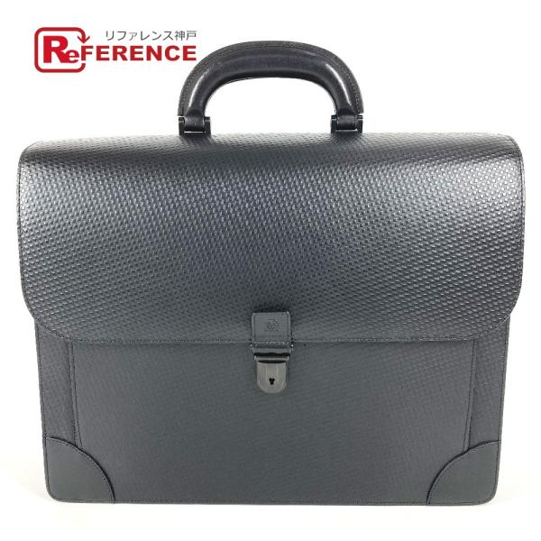 Dunhill ダンヒル マイクロディーエイト dロゴ ハンドバッグ トートバッグ カバン 書類バッ...