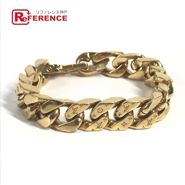 LOUIS VUITTON ルイヴィトン M00306  ブラスレ チェーンリンクス モノグラム  ...