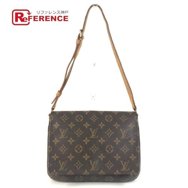 LOUIS VUITTON ルイヴィトン M51257 ミュゼット タンゴ 肩掛け ショート フラッ...