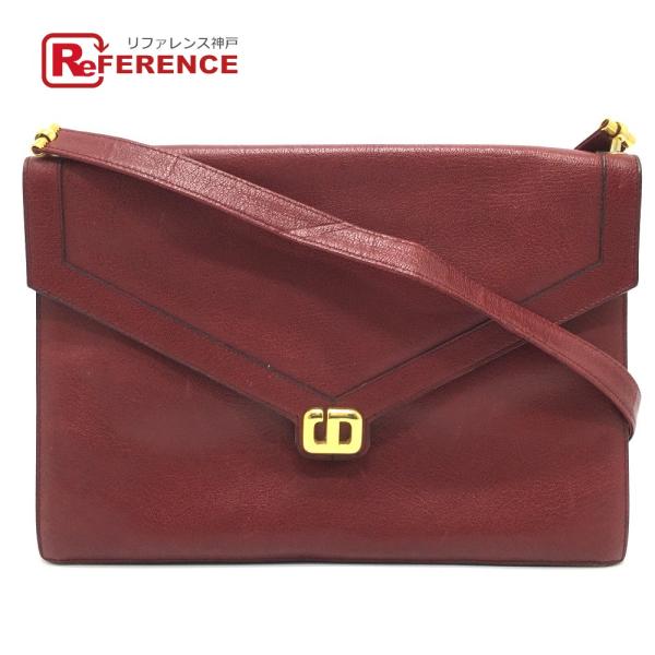 Christian Dior クリスチャンディオール CD金具 オールド ヴィンテージ ショルダーバ...