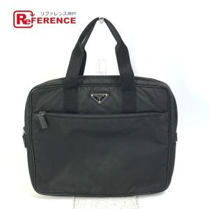 PRADA（プラダ） VA0609 NERO TESSUTO SAFFIANO ロゴプレート付き
