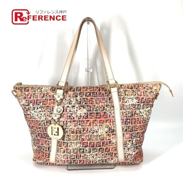 FENDI フェンディ 8BH233 ズッキーノ フローラ ズッカ 花柄 フラワー ショルダーバッグ...
