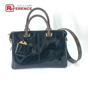 LOUIS VUITTON ルイヴィトン M54626 トート ミロワール 2WAY ショルダーバッグ 斜め掛け  ヴェルニ トートバッグ ノワール ブラック レディース【中古】｜reference