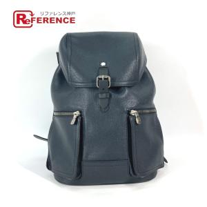 新品同様 LOUIS VUITTON ルイヴィトン M54960 キャニオン・バックパック カバン ユタ リュックサック ブルーマリーヌ 【中古】