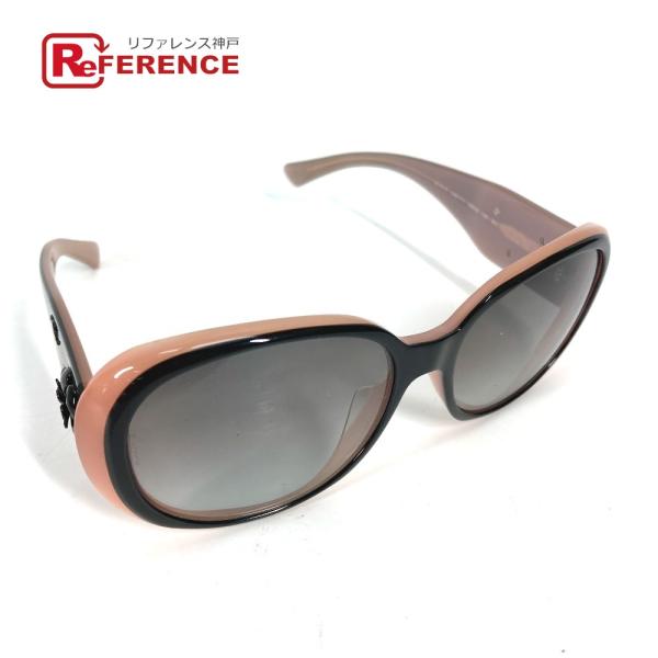 美品 CHANEL シャネル 5113-A カメリア めがね メガネ アイウェア 眼鏡 サングラス ...