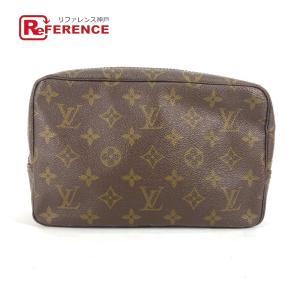 LOUIS VUITTON ルイヴィトン M47524 トゥルース トワレット 23 メイクポーチ 化粧ポーチ モノグラム ポーチ ブラウン レディース【中古】｜reference