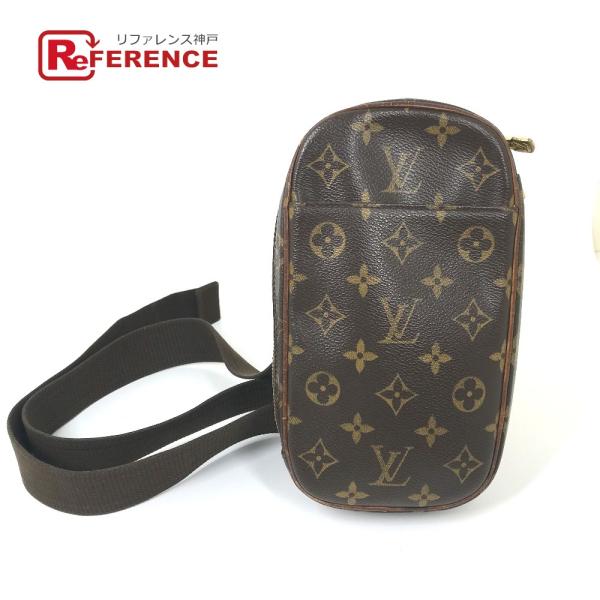 LOUIS VUITTON ルイヴィトン M51780 ポシェット・ガンジュ カバン モノグラム ボ...