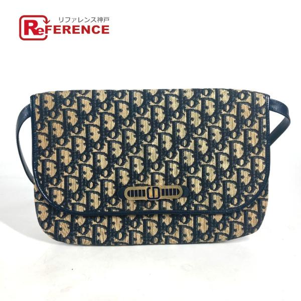 Dior ディオール トロッター CDロゴ アクセサリーポーチ 肩掛け ヴィンテージ ショルダーバッ...