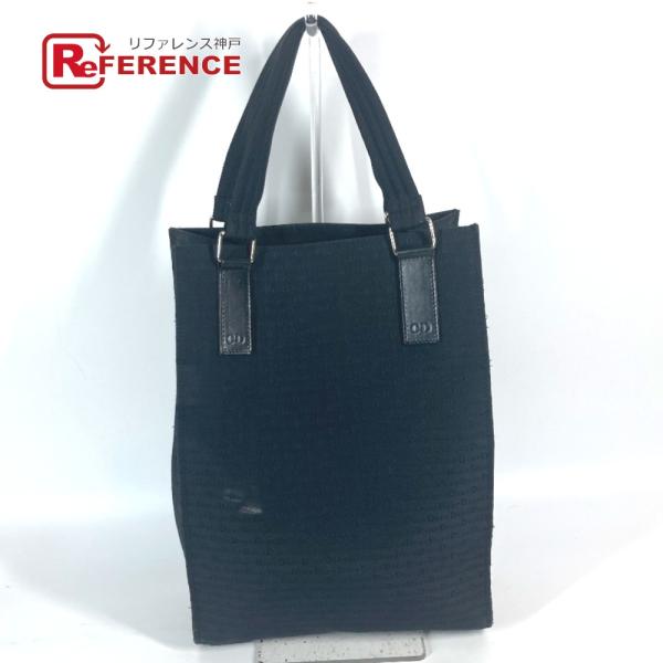 Dior ディオール 縦型 総ロゴ カバン ショルダーバッグ カバン トートバッグ ブラック レディ...