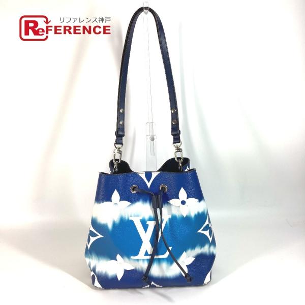 LOUIS VUITTON ルイヴィトン M45126 ネオノエ カバン 巾着バッグ 肩掛け LVエ...