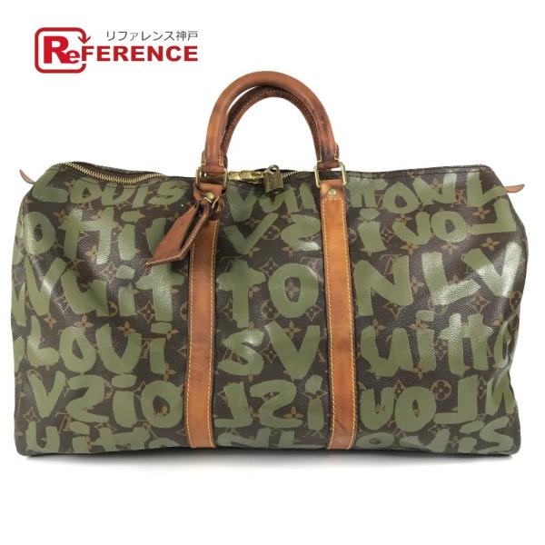 LOUIS VUITTON ルイヴィトン M92196 キーポル50 旅行バッグ カバン トラベルバ...