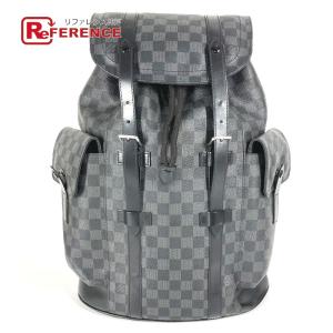 LOUIS VUITTON ルイヴィトン N41379 クリストファーMM クリストファー MM カバン バックパック ダミエグラフィット リュックサック【中古】