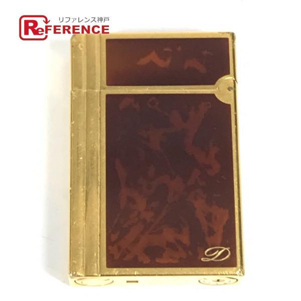 S.T.Dupont エス・テー・デュポン ギャッツビー 喫煙具 ライター ゴールド レディース【中...