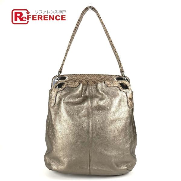 CARTIER カルティエ マルチェロ  カバン トートバッグ 縦型バッグ  ショルダーバッグ メタ...